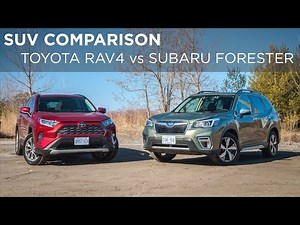 SUV Comparison | 2019 Toyota RAV4 vs 2019 Subaru Forester | Driving.ca