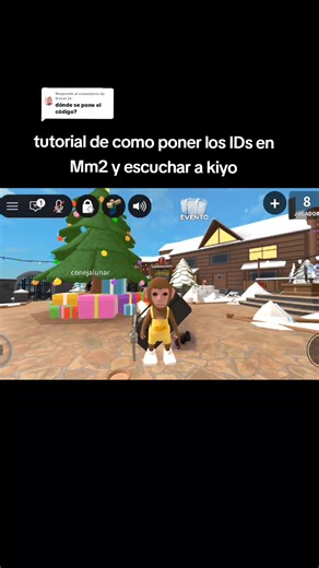 Cómo poner IDs de Kiyo en Murder Mystery 2