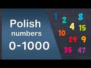 Polish Numbers from 0 to 1000