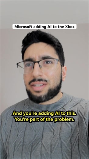 Microsoft adding AI to the Xbox #skit #comedy #xbox