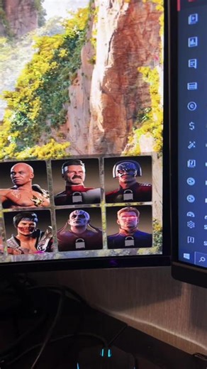 The full character selection screen is here! #mk1 #mortalkombat #mortalkombat1 #fgc #omniman