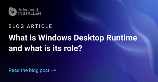 What is Windows Desktop Runtime and what is its role?