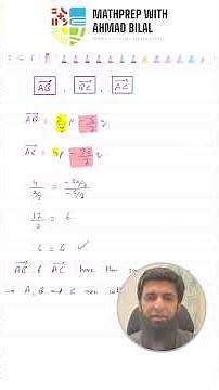 How to Prove Points are Collinear in Vectors | IGCSE / O-Level Vectors