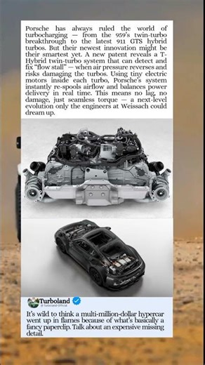 Porsche’s New Hybrid Turbo System Is Pure Genius ⚙️🐎