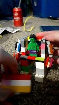 tiny hulk buster lego