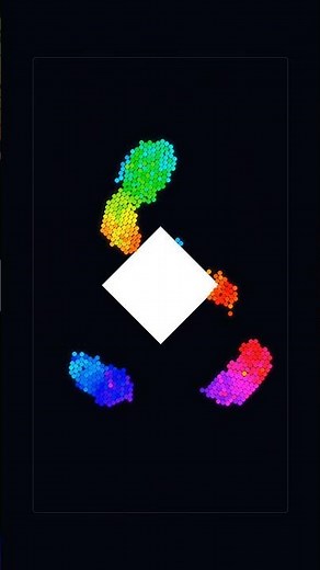 Colors in Motion Part3 #satisfying #coding #maths