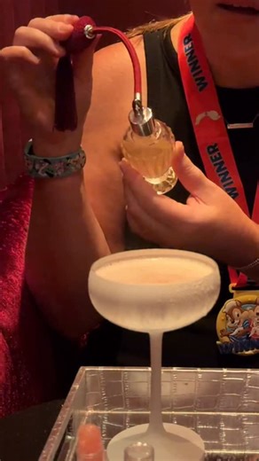 Tim Tracker on Instagram: "This drink is marvelous darling 🐾 #disneycruise #disneycruiseline #cruella #cruelladeville #disneydestiny"