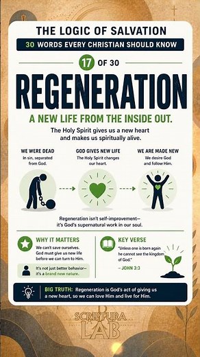Regeneration: The Supernatural Change Religion Cannot Produce | The Logic of Salvation (17/30)