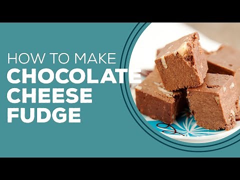 Blast from the Past: Chocolate Cheese Fudge Recipe | Easy Dessert Recipes No Bake