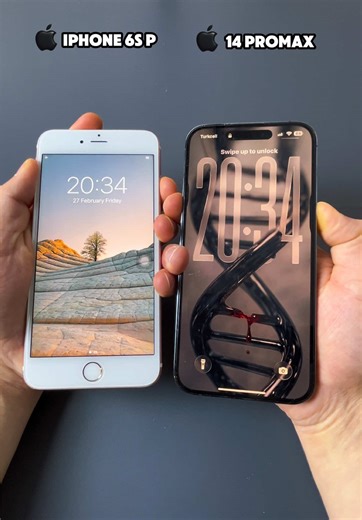 iPhone 6s Plus vs IPhone 14 Promax ⚔️