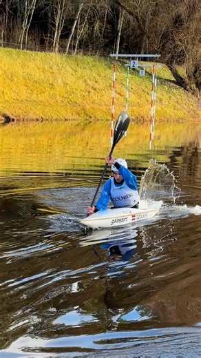 Ups 😅 #canoeslalom #paddling #kayaking #kayak | Canoe Slalom Ozolnieki