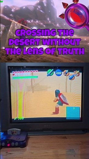 Getting to the Spirit Temple without the Lens of Truth Tutorial | Zelda Ocarina of Time