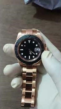 Homage Rolex Yacht Master-42mm in Rose Gold