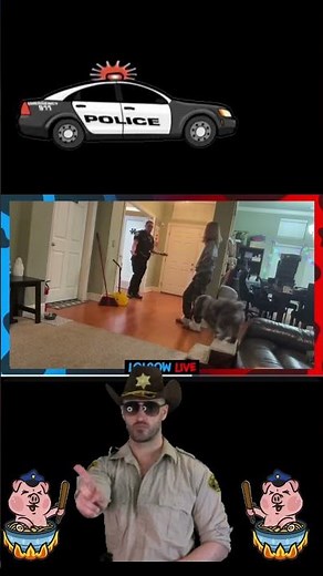 COPS SHOW UP TO ‪@boogie2988‬ HOUSE AFTER CRASH OUT