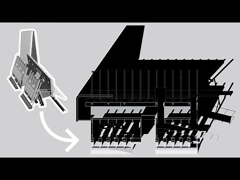 Rendered Plan Drawing - Rhino