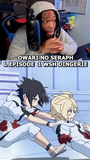 Owari no seraph épisode 1 dingerie #owarinoseraph #reaction #anime #twitch