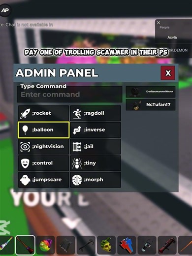 Day 1: of trolling scammers in their ps