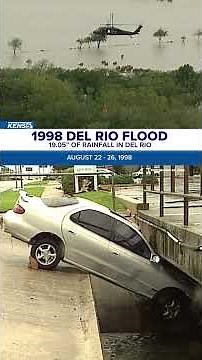 Tropical Storm Charley brought massive flooding to Del Rio 27 years ago