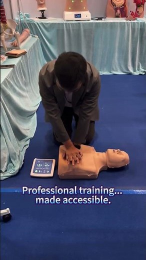 Simulating a Cardiac Arrest Rescue | Xinch CPR Manikin Live Demo