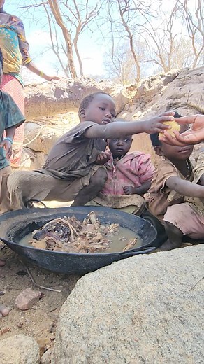 120K views · 1.3K reactions | Hadzabe kids getting meal Panda crying by lacking a space to sit so as he can start eating #hadzabelife #hadzabereels #hadzabelife #HadzabeCulture #hadzabelife #hadzabetribe | Yuzzo Mwamba Mwamba | Facebook