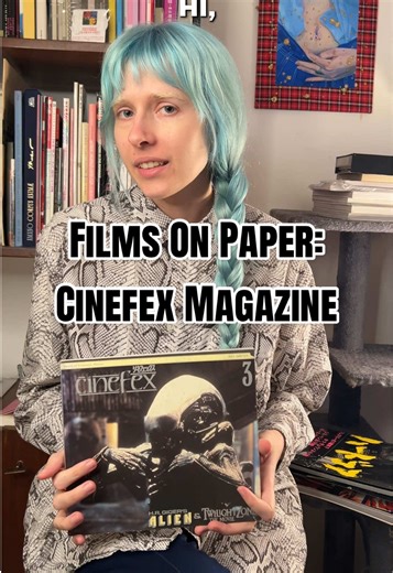 Alien saga fans this is perfect for you ✨ #magazine #hrgiger #alien #physicalmedia #collector