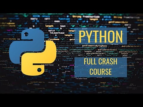 Python FULL Crash Course For ABSOLUTE Beginners