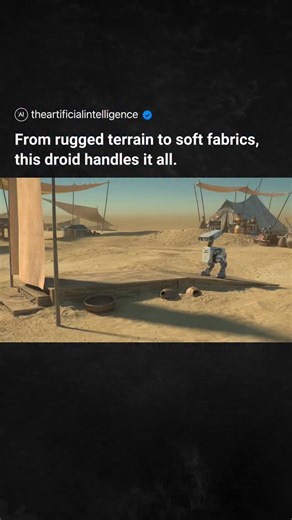 Artificial Intelligence | AI on Instagram: "With Newton, the open-source physics simulation engine co-developed by GoogleDeepMind and Disney Research, Walt Disney Imagineering, robots can move through shifting sand or gravel and manipulate delicate materials with greater precision than ever before."