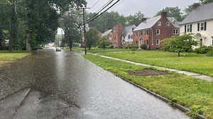 Flooding causes street closures across Connecticut