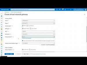 Connecting Two Virtual Networks Using a Network Gateway, Part 1