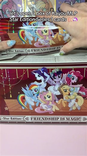 MLP Card Crusader on Instagram: "huge fan of this Star Series !! the longer bodies they gave them make them all look like princesses 🥹 cards from @kayou_qy #kayoucards #mlpkayou #mlpcards #mylittlepony #mlp #unboxing #cardopening #asmr #cardcollector #kayou #starseries"