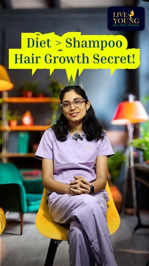 Diet > Shampoo for Hair Growth Hair growth isn’t decided by shampoo alone. What you eat plays a much bigger role in hair strength, thickness, and regrowth. Nutrient deficiencies, poor protein intake, and low iron levels can slow hair growth—even if you’re using expensive hair products. Healthy hair starts from within, not just from your bathroom shelf ✨ 🎓 In this educational video, we explain: ✔️ How diet affects hair growth ✔️ Key nutrients your hair needs ✔️ Why shampoos alone can’t fix hair 