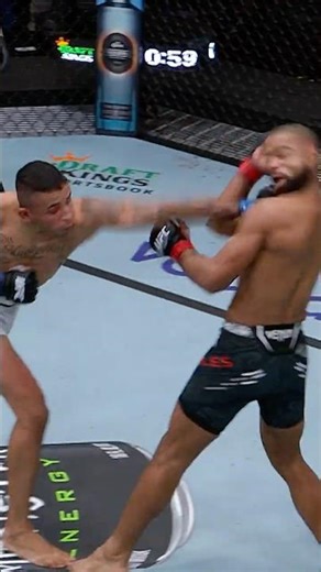 In his Octagon debut, Carlos Prates already showed what he's made of! 👊 #UFCPerth