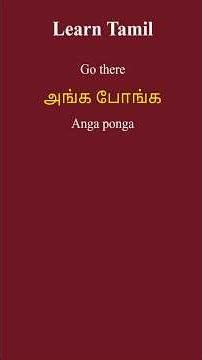 #113 50 Common Tamil Phrases You'll Use Every Day | Spoken Tamil
