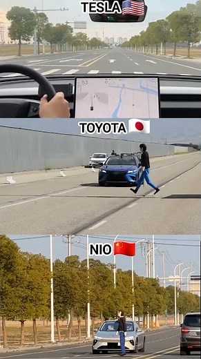 Tesla vs NIO vs Toyota — The Auto-Brake Test That Shocked the World!