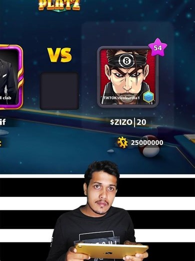 Against A Cheto Hacker 😲 I'm Playing Like A Hacker 🔥 in 8 Ball Pool 💪 #8ballpool #gaming #shorts