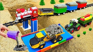 42K views · 769 reactions | Tractor making mini garage for tractors construction | Kids Toy TV | Facebook