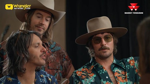 48K views · 93 reactions | The unofficial, official moto of Midland? "We like to be the hardest working band, having the best time." Wrangler Network host, Jennifer Smith catches up with the 2018 New Vocal Group of the Year award winners at Sharla McCoy's NashVegas Live! event during ACM Awards show week in Las Vegas. #2018McCoysNVL | Wrangler Western | Facebook