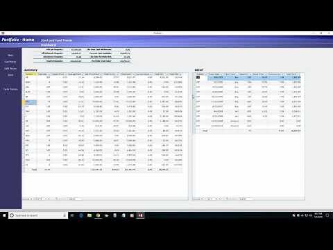 Investment Portfolio Access Application