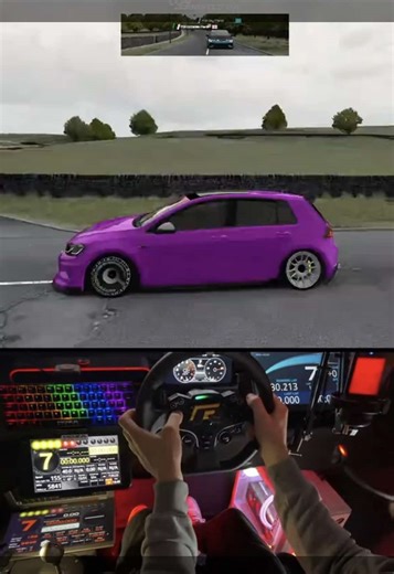 AMG A45 vs. Golf R: High Force Lane Race