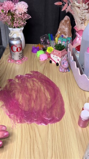 DIY Pink Fluffy Slime: Fun ASMR Experience