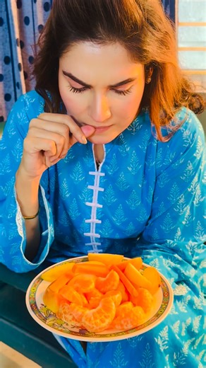 trendy color 🍊🍑🥕🧡📳 | Tanjia Islam