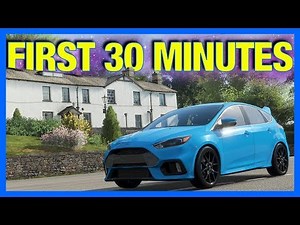 Forza Horizon 4: First 30 Minutes of Gameplay!! (First Car, First Job & More) [FULL GAME]
