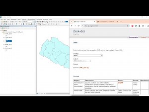 How to download any country shapefile using Diva gis