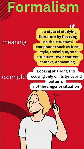 Formalism meaning..