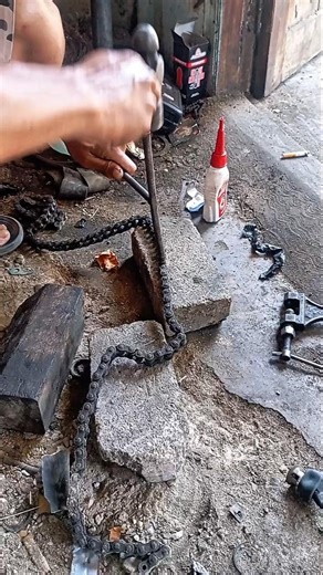 Don’t cut a chain carelessly.