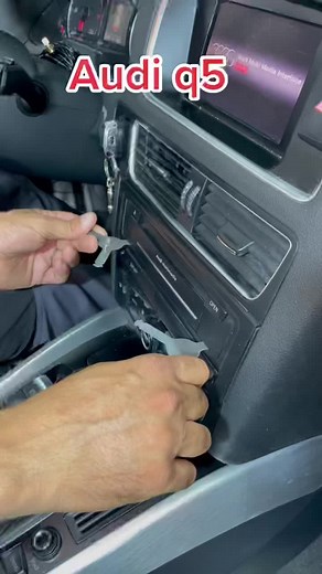 Disassembling Audi Q5 Audio System Step-by-Step