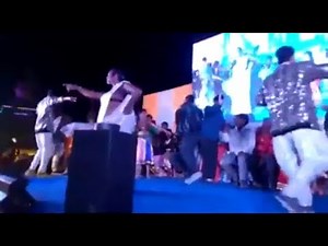 Recording Dance telugu in Andhra pradesh stage show