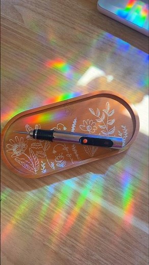 Wood Scratch Transformation | DIY Engraving #woodengraving #easycrafts #creativeideas #craftwithme