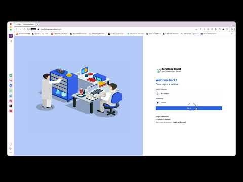 Automatic CBC Report Filling Using LIS Service | Pathology Software Demo