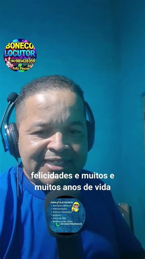 Birthday announcement with a puppet announcer #announcement #birthday #weare #announcer #foryou